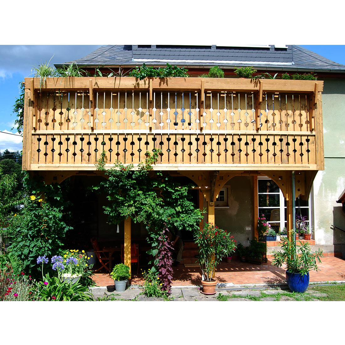 Holz-Balkon & Terrassenüberdachung